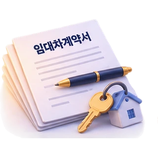 임대차 보증금 상담 일러스트